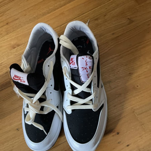 Travis Scott Nike Jordan Low sneakers new, size 44, black and white