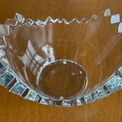 Orrefors crystal bowl model ZAZA new, Design Helen Krantz