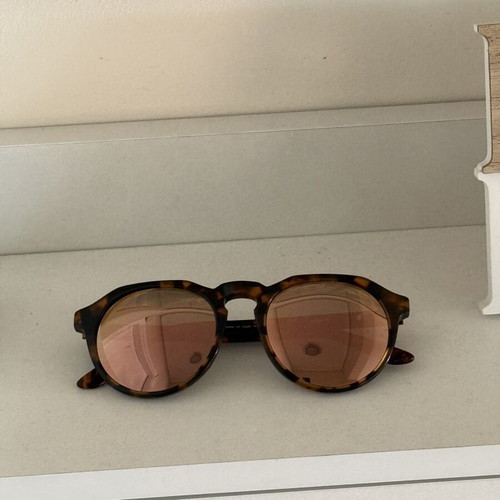 Hawkers women's sunglasses tortoiseshell with pink mirror
