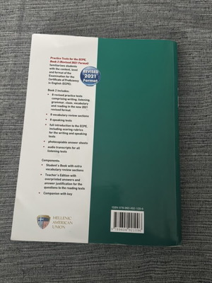 Test book ECPE C2 like new