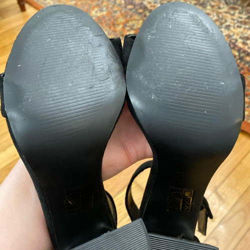 Joalice Black Heels Like New Size 38