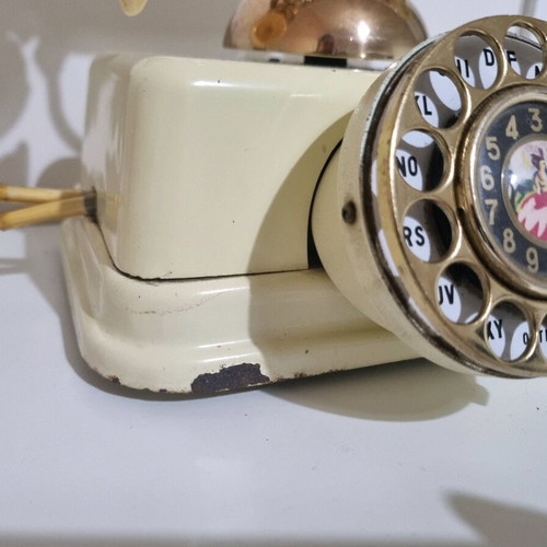 Vintage telephone used, 1960s, Victorian style