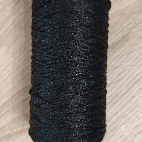 Metallic Thread knitting yarn with iridescent thread, black, gray, purple, pink new