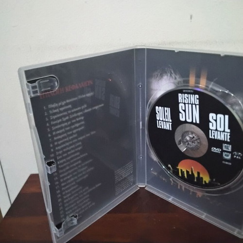 Rising Sun DVD like new, action with Greek subtitles