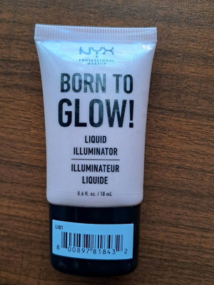 Nyx Liquid Illuminator like new Born to Glow LI01 Sunbeam