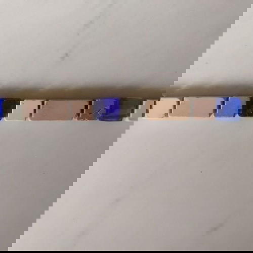 Λιστελλο 1,5x24 εκ καινούργιο από αναπαλαιωμένα μαρμαράκια και γυαλί