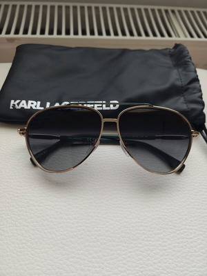Karl Lagerfeld Γυαλιά Ηλίου Νέα, Χακί και Χρυσά