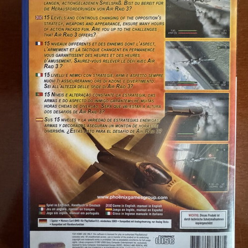 Air Raid 3 PS2 game like new