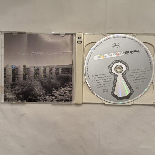 Scorpions 5 CD collection like new, original hard rock albums