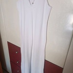 MAXI DRESS WHITE LARGE