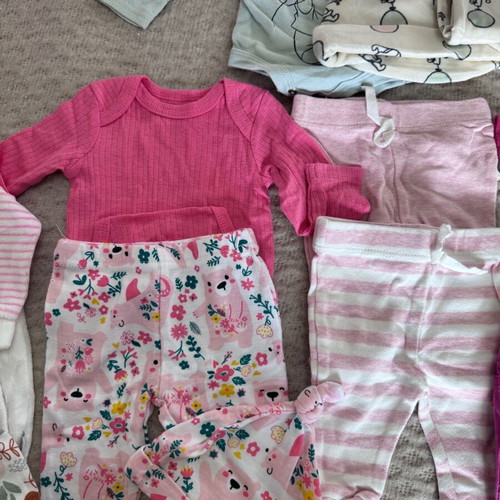 Baby girl clothes pack 0-3 months used, winter