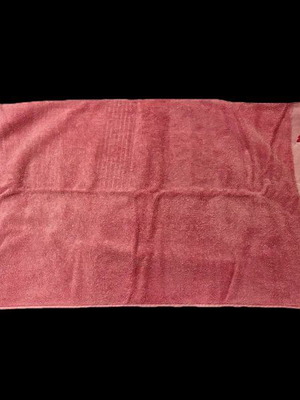 Pink Towel with Heart Pattern like new