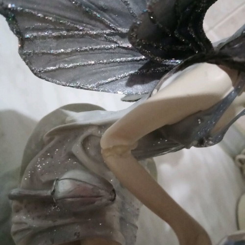Two decorative fairies used, set