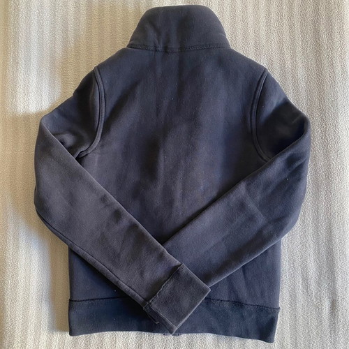 Abercrombie & Fitch boys' hoodie used, blue with red interior