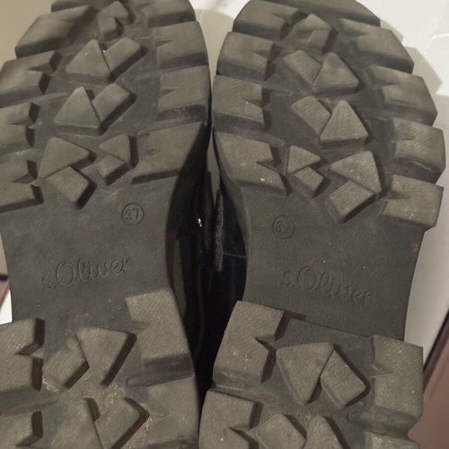 S.Oliver moccasins size 37 like new, patent leather