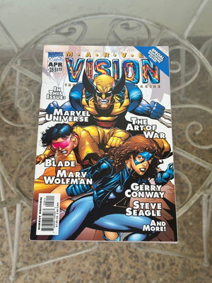 Marvel Vision Magazine #28 April 1999 used, Wolverine cover