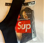  Supreme Hanes T Shirt and Socks
