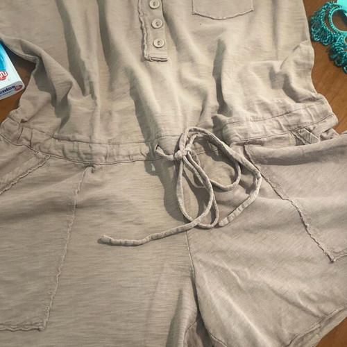 Jumpsuit Bobbi sand color, 100% cotton, like new, size M