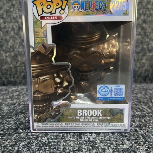 Funko Pop! One Piece Brook #2215 and Jinbe #2216 bundle new sealed