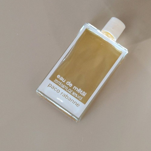 Paco Rabanne Eau de Metal 20ml Eau de toilette used