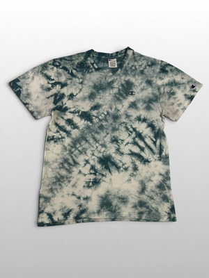 Champion green tie dye t-shirt medium like new