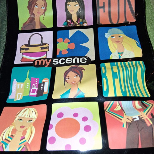My Scene vintage tote bag Mattel 2003 Y2K