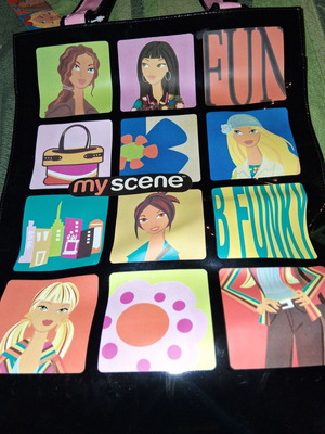 My Scene vintage tote bag Mattel 2003 Y2K