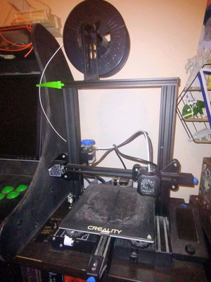 3D εκτυπωτής Ender3 V2 μεταχειρισμένος, πλήρως λειτουργικός