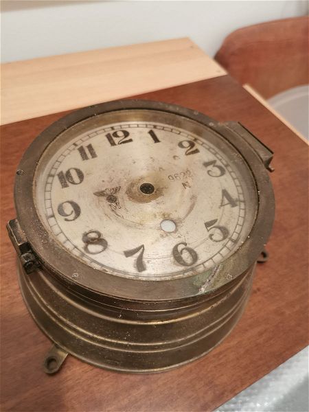  roloi v' pagkosmiou polemou chitleriko germanikon ipovrichion spaniotato (kriegsmarine uboat clock)