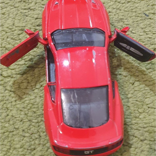 Ford Mustang GT 2015 die-cast car used, pull-back action