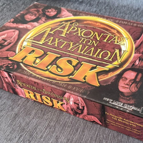 Risk board game The Lord of the Rings used with minor missing parts