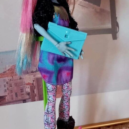 Monster High Abbey Bominable "Picture Day" doll like new, 2012, open box