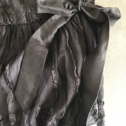 Black wrap lace dress Blank London size S used
