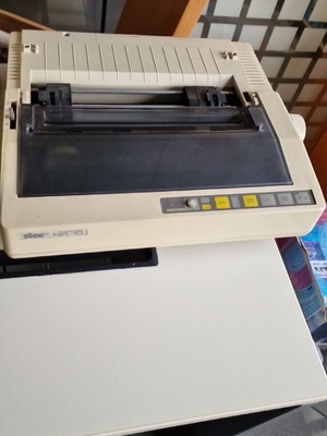 Star Micronics NR-10 dot matrix printer used, vintage retro