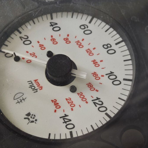 Mazda MX-5 Miata NB FL instrument cluster used, white faces