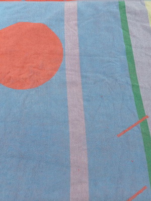 Πετσέτα μπάνιου και θάλασσας διπλής όψεως μεταχειρισμένη