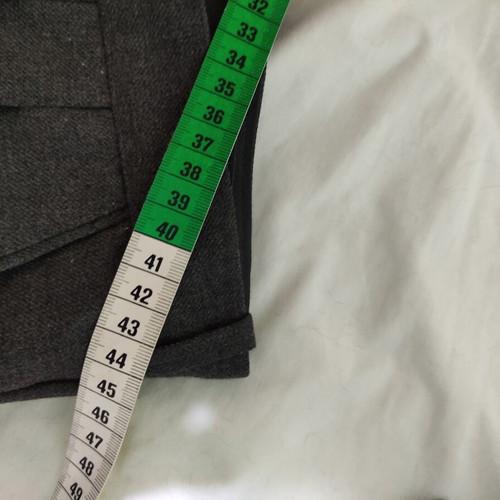 Men's classic pants, gray, size L XL