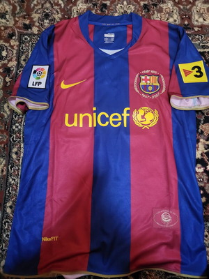 Barcelona Ronaldinho #10 jersey new, Camp Nou 1957–2007 edition, size S