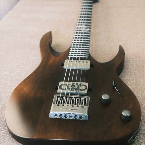 Solar A1.6D Custom electric guitar with Bare Knuckle pickups