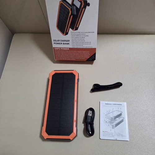 Paidashu YD-888K portable solar power bank 20000mAh 20W fast charging