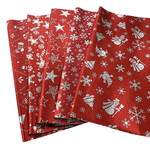 Christmas wrapping paper red 70x100cm new