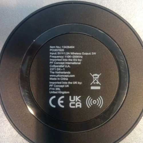 Wireless charger like new, cable-free