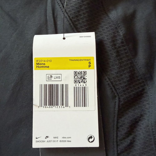 Nike Pro S T-shirt, black, brand new