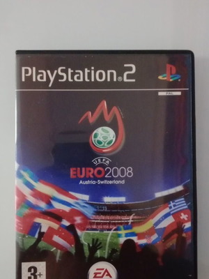 Euro 2008 videogame used for PlayStation 2 (PS2)