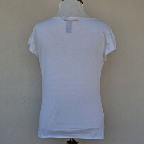 DKNY Jeans blouse white like new, sizes M-L
