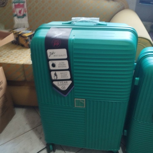 Suitcase set new, silicone material