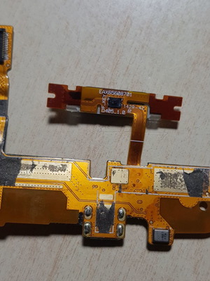 LG L90 D405 κάτω πλακέτα με USB μικρόφωνο και κεντρικό κουμπί μεταχειρισμένη