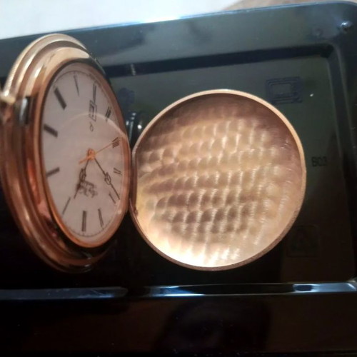 Aerowatch Swiss pocket watch used, high-quality gold-plated