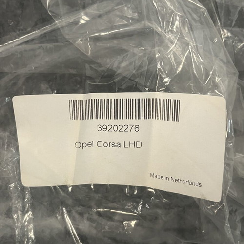 Opel Corsa D E car mats, genuine velvet, new