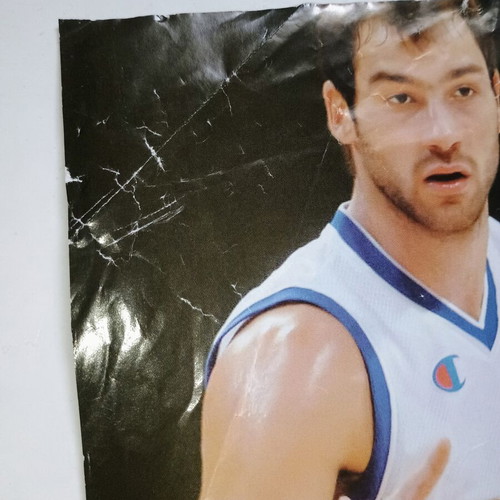 Spanoulis & Onar double-sided poster used, 30x21 cm
